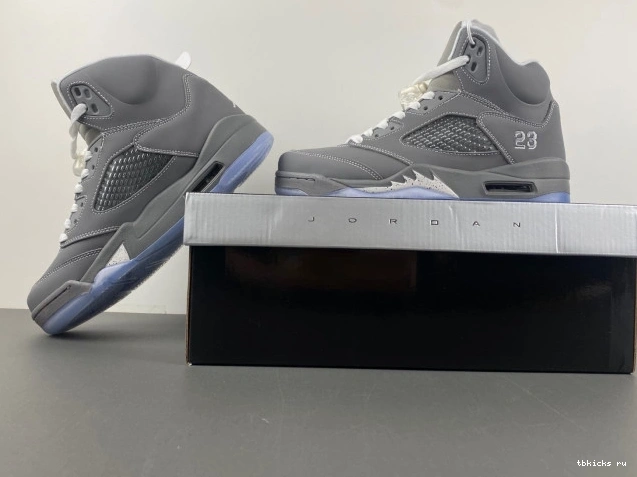Cheap TB Retro Grey Wolf Air 136027-005 5 Jordan 0702